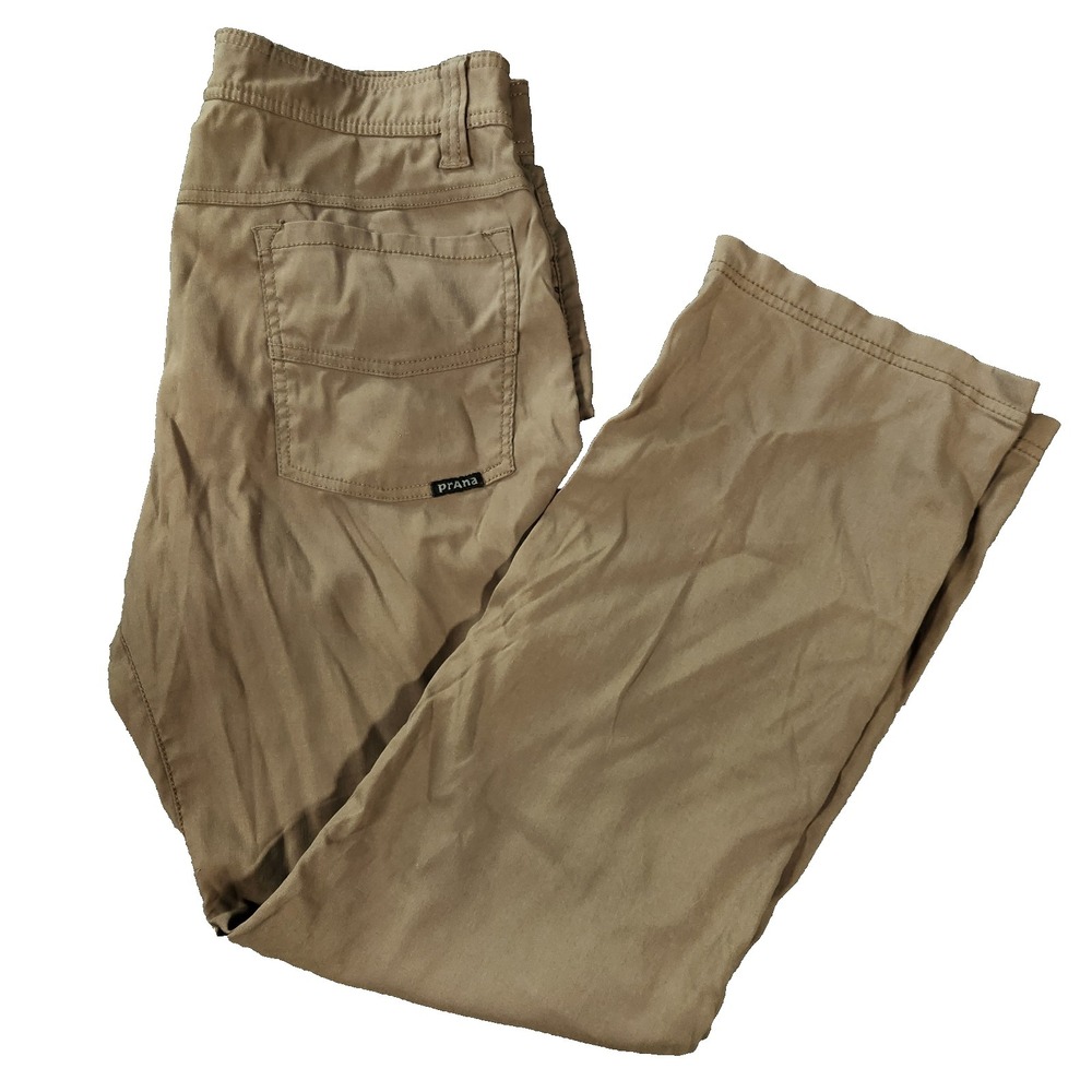 Prana Slim Fit Brown Light Weight Pants Size 30x30